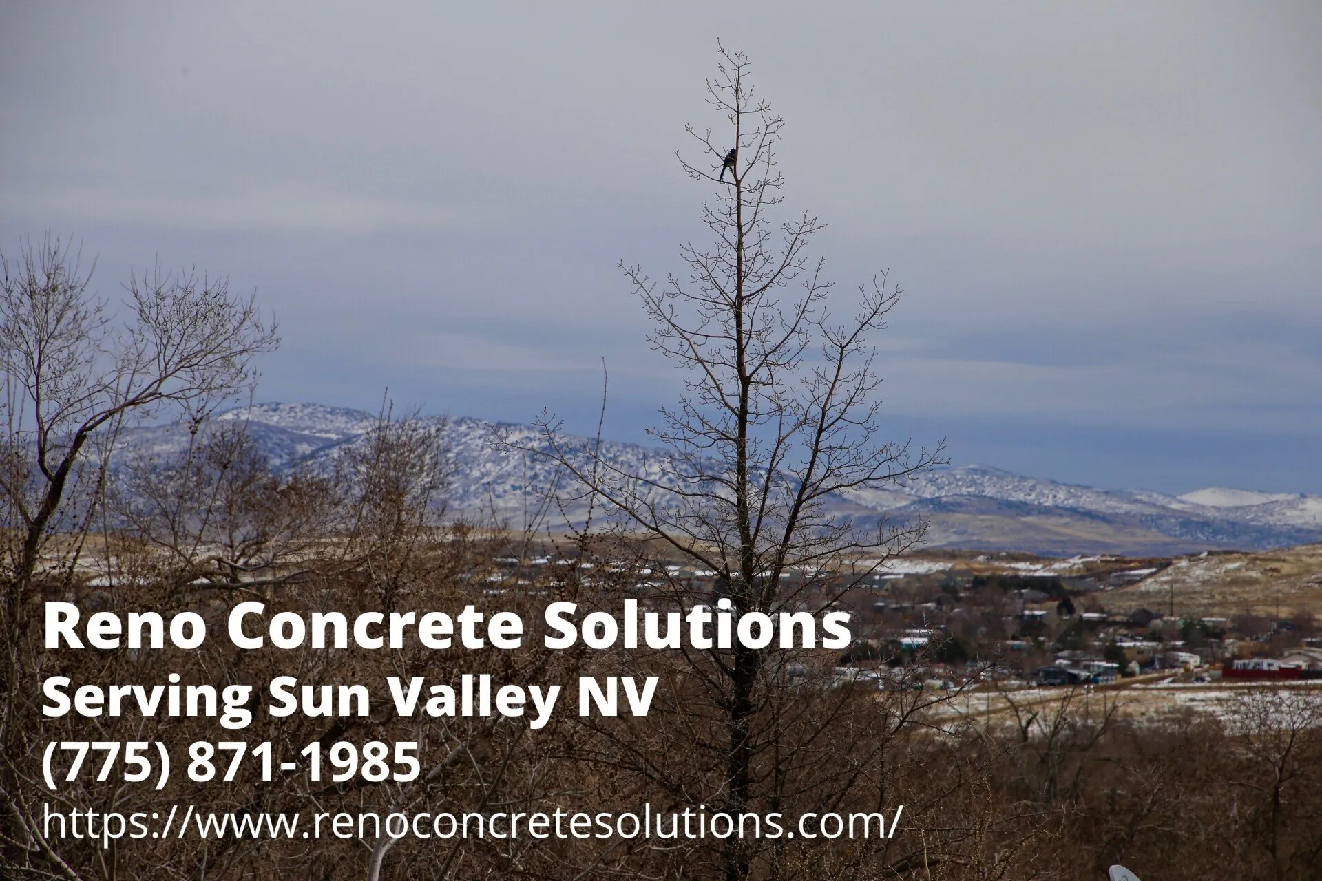 business of Reno Concrete Solutions - a decorative concrete company serving the Sun Valley area