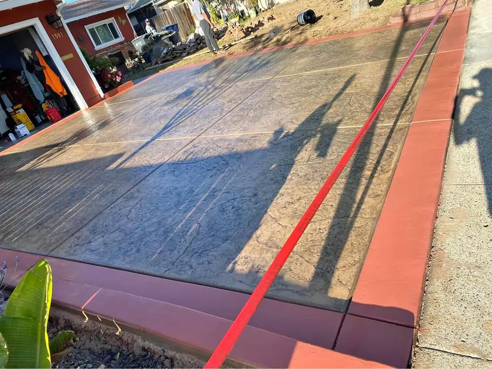 newly resurfaced driveway in Reno, Nevada