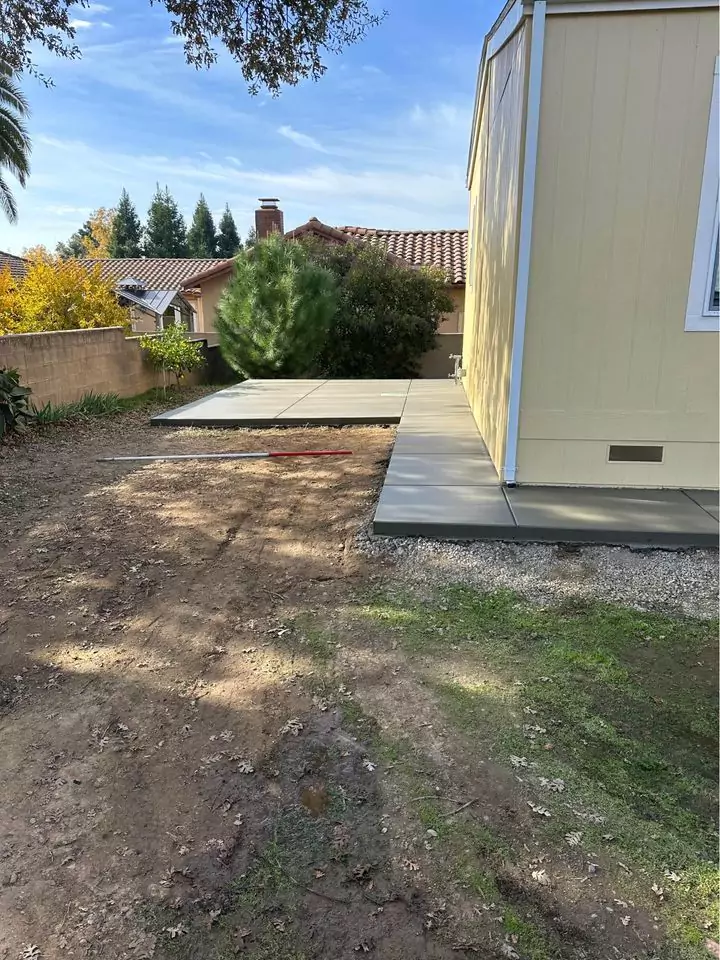 local contractor performing concrete repair work